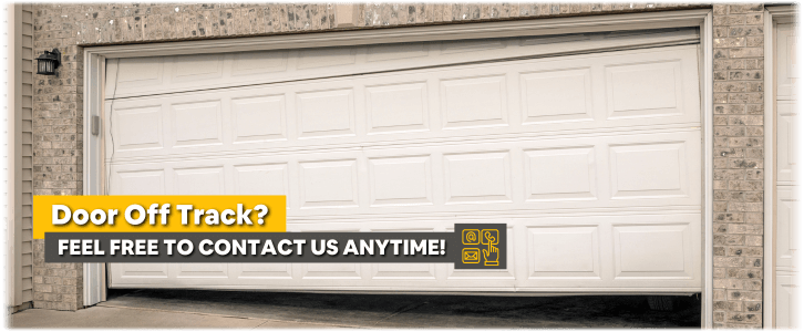 Garage Door Off Track In Location
